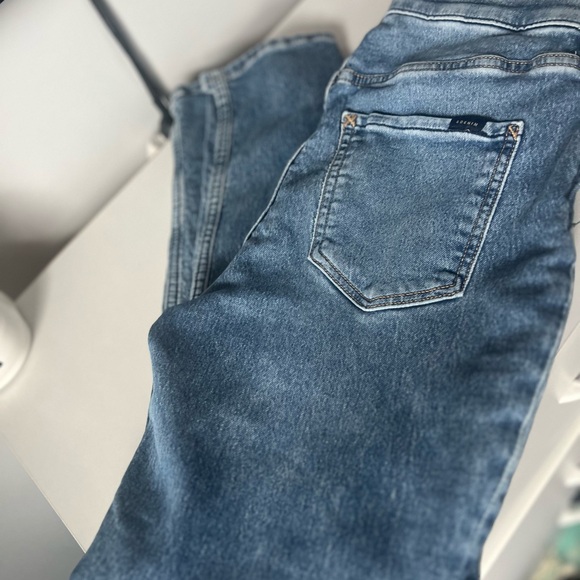 Blue Skinny Jeans/Denim For petite Boys with built in belt size 20 - Picture 4 of 4